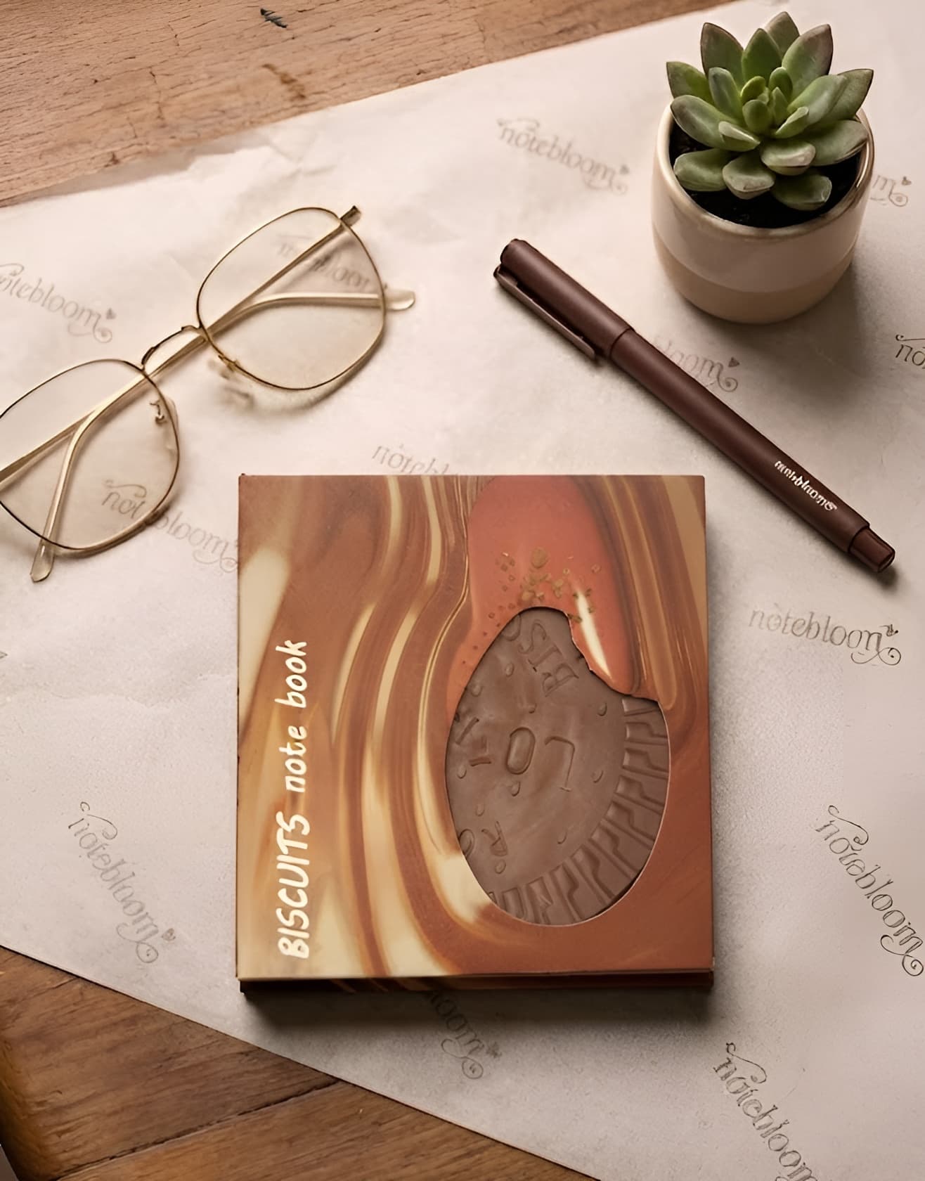 Scented Biscuit Notebook