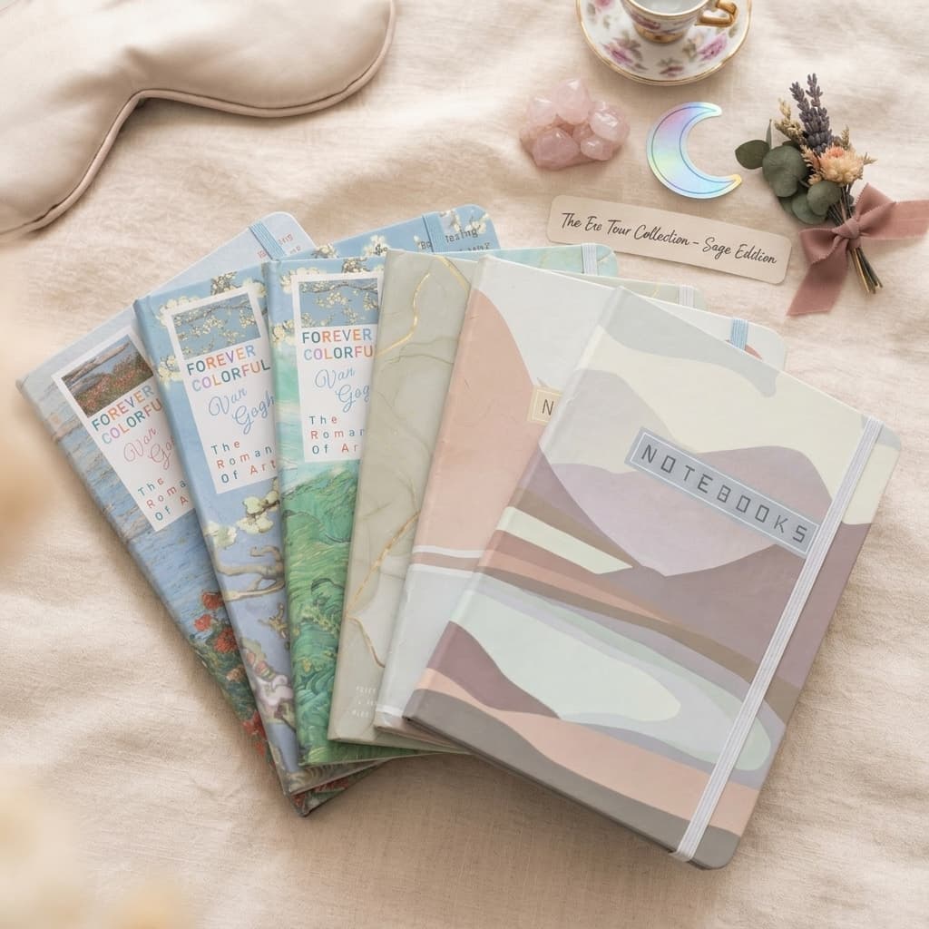 A5 Hardcover Journaling Elastic Notebooks
