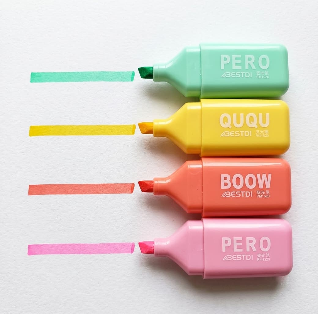QUQU Bear Highlighter Set