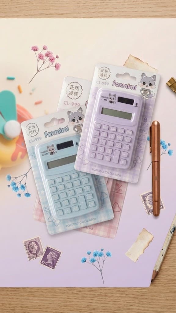 Foxmimi multicolored Calculators