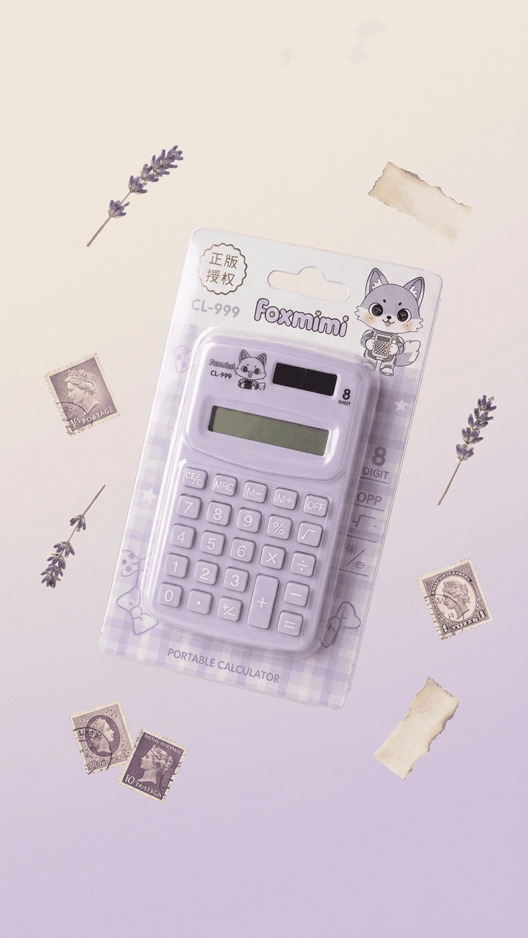 Foxmimi multicolored Calculators