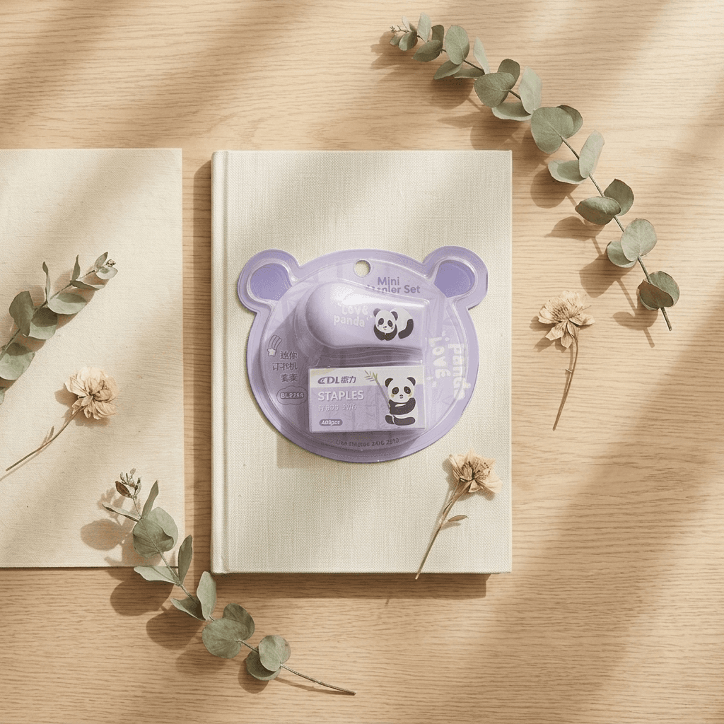 Panda Mini Stapler Set