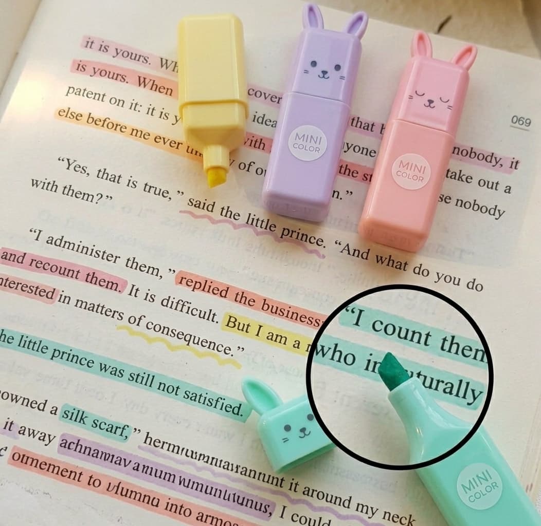 Bunny Mini Color Highlighters