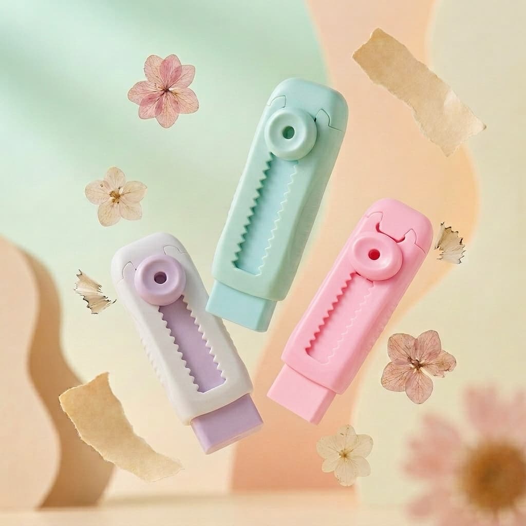 Cover of Roller Cutter Erasers by cutesy