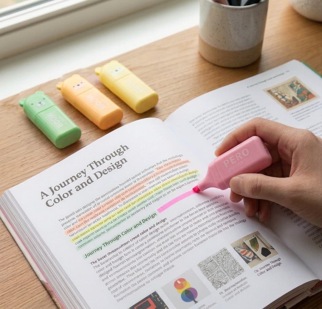 QUQU Bear Highlighter Set